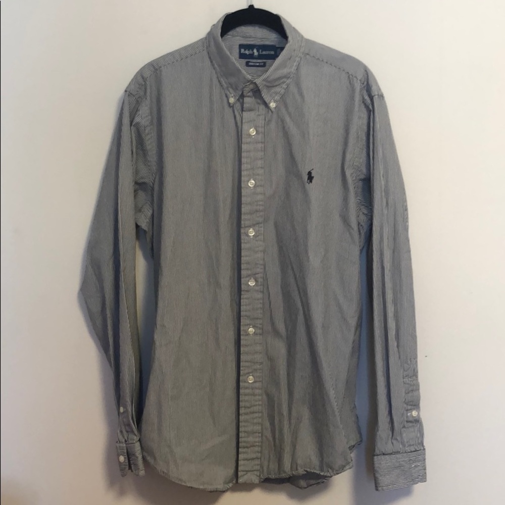 Men’s Ralph Lauren Custom Fit Dress Shirt Sz Lg